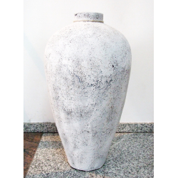 Wazon Dzban Oliwny XL betonowy Bielony 85cm